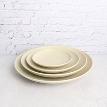 CRAART 크레아트 원형 접시 4size 아이보리, 2호(IV12178-0825)
