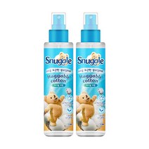 스너글 섬유탈취제 허거블 코튼, 150ml, 2개