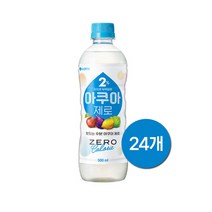 롯데칠성음료 이프로 부족할 때 아쿠아 제로 500ml 24펫