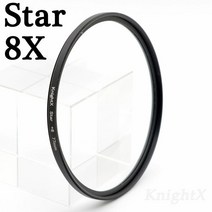 KnightX-타 라인 카메라 렌즈 필터 52MM 55MM 58MM 67MM 77MM 캐논 eos 소니 니콘 d3300 400d 18-135 d5100 사진, Star 8X filter_62mm