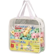 [아텍블럭] 아텍 Artec 블록 파우치 파스텔 54피스 76545