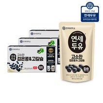 연세두유 검은콩고칼슘 파우치 190mlx60입, 190ml, 60개