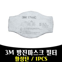 매끼니 3M 안전 작업 방진 마스크 필터 1PCS 활성탄