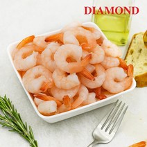 [다이아몬드새우] 냉동 자숙 칵테일새우 IQF 41/50 400g (200g x 2pack), 2팩, 200g