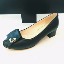 엘칸토 lcwd61u313 발 볼넓게 제작**정말편한** 물방울 보석장식의 고급스러운 4cm 여성구두