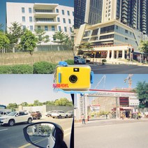135 모델 35mm Filin 레트로 일회용필름카메라, T03-8장 영화 트리컬러 필름히터 판지 상자