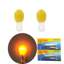 [이레피싱] 피싱투유 4mm 전자캐미 425전지포함 2개세트-노랑색 (BA-)