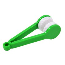 미니 소프트 아이 안경 청소 도구 클리너 스크린 문질러 렌즈 브러시 닦아 마이크로 화이버 주방, [03] Green Brush, [01] 1 PC