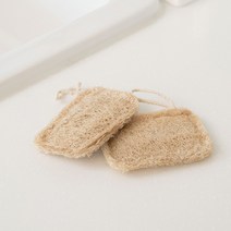 자연스러운 다목적 천연 수세미, 1개
