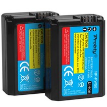 카메라 3Pcs OBTY 2000mAh NP-FW50 NP FW50 소니 a5100 NEX5T NEX5R X-7 NEX6 NEX-5N NEX5C NEX3N NEX3CV a33 a3