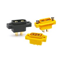 XT60 브라켓 일체형 커넥터 단자 RC카 드론, 선택3. XT60 브라켓 일체형 암 - 노란색
