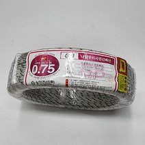 석면선 GB 내열전선 전기히터 전열기 전기로 열풍기용 전선 0.75SQ 100M/롤