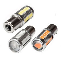 1156 BA15S BAU15S BAW15S BAY15S 33 SMD 5630 LED 흰색 빨간색 노란색 12V 자동차 P21W PY21W PR21W 브레이크 턴 테일 라이트 신호, 07 BAW15S White