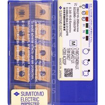 CNMG120404N-UX AC820P / CNMG120408N-UX CNMG431 CNMG432 스미토모 CNC 초경 인서트 10 PCS/BOX, [02] CNMG120408N-UX, [01] AC820P