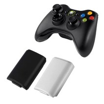 XBOX360 컨트롤러 패드 배터리 건전지 커버 수리, 블랙