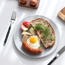 위즈라인 카페 매트 플랫접시, 민트