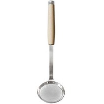 Fissler 일본에서 만든 피슬러 Aikusu Fried Mesh 스키머 목재 패턴 자연, 1개, 상품명참조