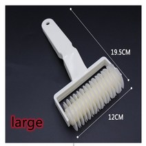 호환 대형 피자 호브 파이 비스킷 커터 페스트리 베이킹 도구 나이프 Bakeware 양각 제품 반죽 그리드 롤러, [01] L