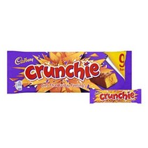 [영국직배송] 영국 캐드버리 크런치 달고나 초코바 9개입 총 234.9G Cadbury Crunchie 9 Pack