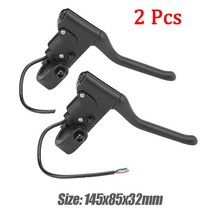 샤오미호환 미지아호환 M365 PRO 알루미늄 합금 브레이크 레버 스케이트 보드 라이딩 액세서리 용 전기 스, 2pcs