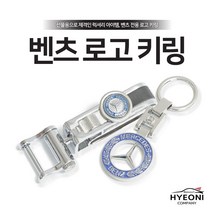 혀니컴퍼니 벤츠 키홀더 로고 키링, 04. BENZ 원형(B)