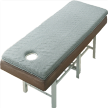 마사지 매트리스 안마 경락 치료실 병원 한의원 침대, 딥그레이(라텍스+메모리폼) 4cm 190x80