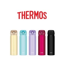 THERMOS 써모스 보온병 보냉병 텀블러 JNL-503K 350ML/500ML, 350ml, 블랙