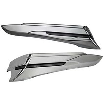 Ciro 새들백 익스텐션 할리 데이비슨 FLHX 스트리트 글라이드 2006과 호환 - 크롬