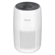 LEVOIT 침실용 공기 청정기 HEPA 청정제 필터 연기 알레르기 애완 동물 비듬 냄새 먼지 제거제 사무실 데스크탑 탁상용 코어 미니용 향 스폰지가 포함된 소형, Core Mini Cream White