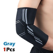 테니스엘보 골프엘보 엘보랩 GLOOF 팔꿈치 중괄호 압축 지원 슬리브 - 테니스 팔꿈치, 회색, M
