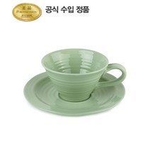 [포트메리온]소피콘란 티컵 앤 소서 0.3L 1인조(SC), 무늬:세이지, 세이지