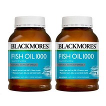 Blackmores 블랙모어스 피시 오일 오메가3 1000 400정 2병