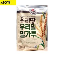 식자재 도매 우리밀 밀가루 백설 750g x10개, 1, 본상품선택