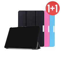 1+1 아야 갤럭시 탭S4 10.5 스마트 커버 케이스 SM-T830 T835, 핫핑크, 블루