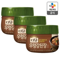 [CJ제일제당] (CJ 제일제당)다담 우렁강된장 양념 500G X3, 3개