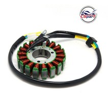 atv부품 4륜바이크부품93mm 18 코일 Magneto 고정자 Linhai YP250 YP300 257CC 300CC 260cc 300cc ATV UTV, 한개옵션0
