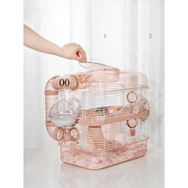햄스터집 쳇바퀴 케이지 리빙박스 소동물하우스 사육장, 그린 16CM 런닝휠 외 6종세트 발송