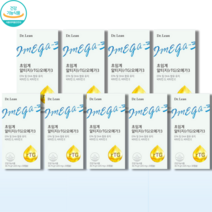 닥터린 초임계 알티지오메가3 1025mg 송중기오메가3 혈액순환 + 혈중지질 + 눈건조개선 식물성 홈쇼핑완판인기상품 비린내안나는 속냄새안나는 목넘김쉬운 코스트코, 9박스-가을맞이 47%할인