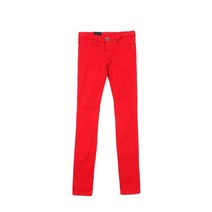 닥터데님 여자 컬러 스키니진 데님 청바지 - 키시 레드