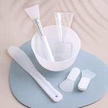 릴 오래쓰는 화이트 실리콘 팩도구 6종 세트 L0601, 화이트(6종세트), 1개