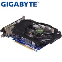 그래픽카드 gigabyte gtx 750 1gb 그래픽 카드 gv-n750oc-1gi nvidia geforce gtx750 hdmi dvi용 128bit gddr5 비디오 중, 없음