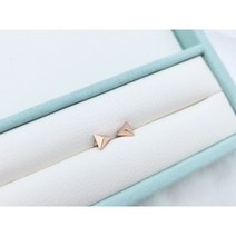 [윤금방] 14k 18k 주노 피라미드 드롭귀걸이 데일리 귀걸이