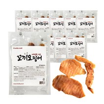 (런칭특가) 맛있는 닭가슴살 육포 훈제오징어처럼 개발, 10팩(40g x 10ea), 1개