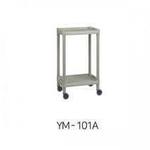 학교 실험실 과학실 운반 이동 2단카트(101A) 이동카트, 1개