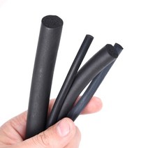 현관문 방음재 흡음재 벽 직경 3-8mm 라운드 epdm 고무 발포 씰링 스트립 o 씰, 직경 9mm, 길이 5m
