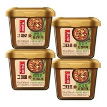해찬들 그대로 끓여먹는 된장찌개 전용 청양초450g 4개, 해찬들 그대로 끓여먹는 된장찌