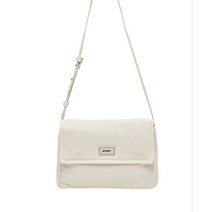 널디 (남녀공용) 플러피 크로스백 크림