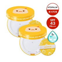 아토팜 [아토팜][1 1] 톡톡 페이셜 선팩트 본품 15g (SPF43 PA   ), 단품없음