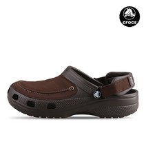 크록스 유콘 비스타2 클로그 남자 남성 슬리퍼 샌들 초코 207142-206, 옵션선택, 207142-206|M9/W11_270
