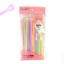 좋은마켓 일회용 슬러시빨대50P